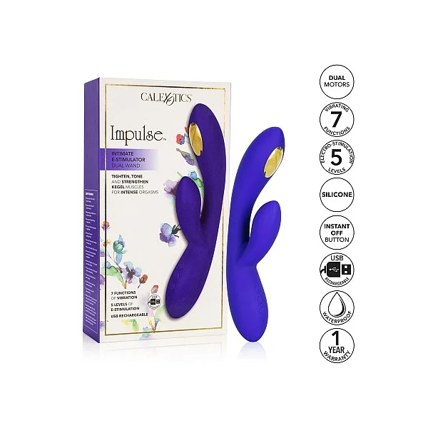 Estim Dual Wand - Blauw van het merk Impulse - Electrosex Toys - online kopen bij Masculum.nl. De discrete online seks-toys en erotisch heren ondergoed winkel voor gay & hetero mannen.