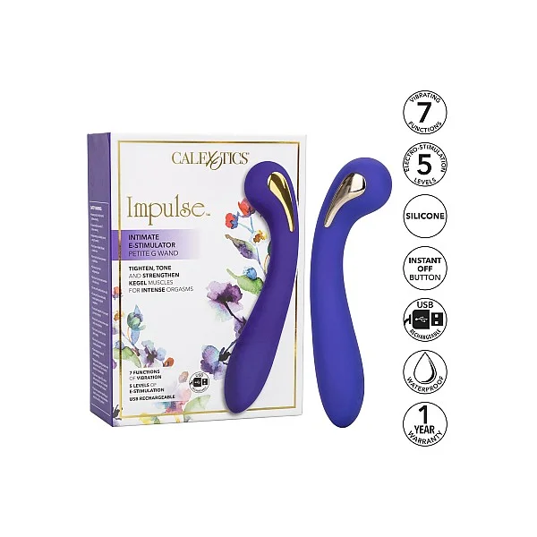 Estim Petite G Wand - Blauw van het merk Impulse - Prostaat Vibrators - online kopen bij Masculum.nl. De discrete online seks-toys en erotisch heren ondergoed winkel voor gay & hetero mannen.