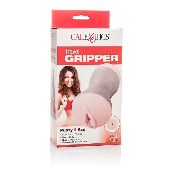 Travel Gripper Pussy and Ass - Lichte huidskleur van het merk The Gripper - Masturbators - online kopen bij Masculum.nl. De discrete online seks-toys en erotisch heren ondergoed winkel voor gay & hetero mannen.