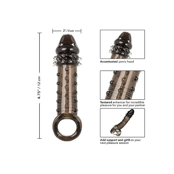 Ultimate Stud Extender - Grijs van het merk Extensions - Penis Sleeves - online kopen bij Masculum.nl. De discrete online seks-toys en erotisch heren ondergoed winkel voor gay & hetero mannen.