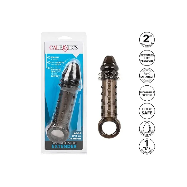 Ultimate Stud Extender - Grijs van het merk Extensions - Penis Sleeves - online kopen bij Masculum.nl. De discrete online seks-toys en erotisch heren ondergoed winkel voor gay & hetero mannen.