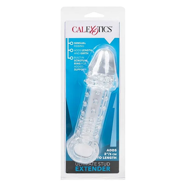 Ultimate Stud Extender - Transparant van het merk Extensions - Penis Sleeves - online kopen bij Masculum.nl. De discrete online seks-toys en erotisch heren ondergoed winkel voor gay & hetero mannen.
