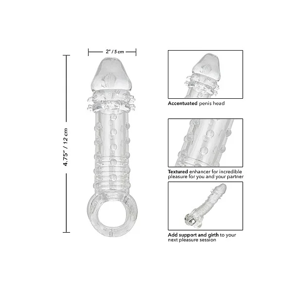 Ultimate Stud Extender - Transparant van het merk Extensions - Penis Sleeves - online kopen bij Masculum.nl. De discrete online seks-toys en erotisch heren ondergoed winkel voor gay & hetero mannen.