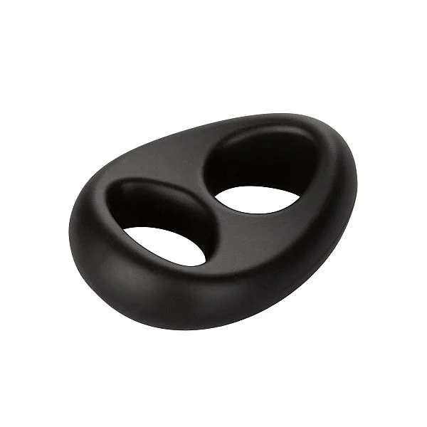 Ultra Soft Dual Ring - Zwart van het merk Rings - Cockringen - online kopen bij Masculum.nl. De discrete online seks-toys en erotisch heren ondergoed winkel voor gay & hetero mannen.