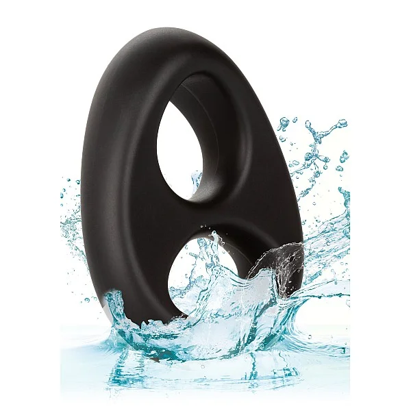 Ultra Soft Dual Ring - Zwart van het merk Rings - Cockringen - online kopen bij Masculum.nl. De discrete online seks-toys en erotisch heren ondergoed winkel voor gay & hetero mannen.