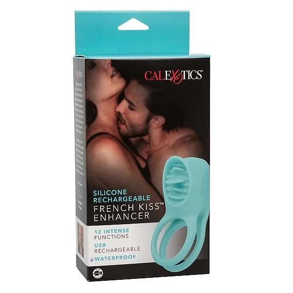 Silicone Rechargeable French Kiss Enhancer - Mint van het merk Couples Enhancers - Vibrators - online kopen bij Masculum.nl. De discrete online seks-toys en erotisch heren ondergoed winkel voor gay & hetero mannen.