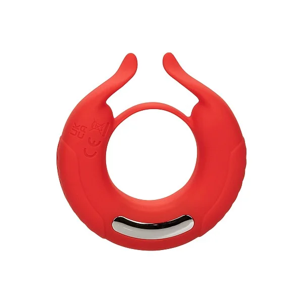 Taurus Enhancer - Rood van het merk Couples Enhancers - Vibrerende Cockringen - online bestellen bij Masculum.nl. De discrete online seks-toys en erotisch heren ondergoed winkel voor gay & hetero mannen.