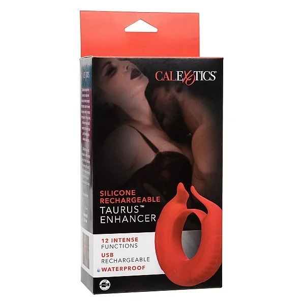 Taurus Enhancer - Rood van het merk Couples Enhancers - Vibrerende Cockringen - online bestellen bij Masculum.nl. De discrete online seks-toys en erotisch heren ondergoed winkel voor gay & hetero mannen.