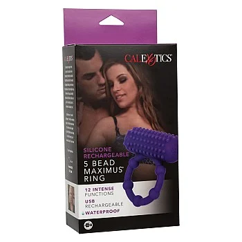 5 Bead Maximus Ring - Paars