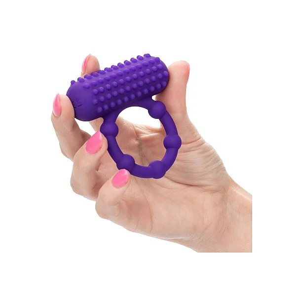 5 Bead Maximus Ring - Paars van het merk Couples Enhancers - Vibrerende Cockringen - online kopen bij Masculum.nl. De discrete online seks-toys en erotisch heren ondergoed winkel voor gay & hetero mannen.