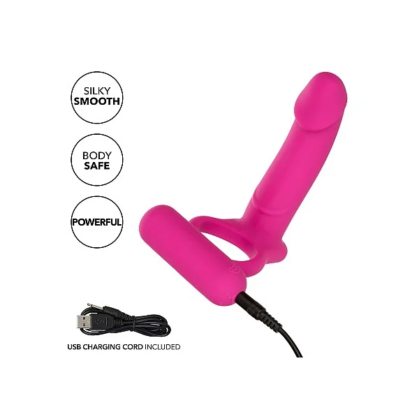 Double Diver - Roze van het merk Couples Enhancers - Vibrerende Cockringen - online bestellen bij Masculum.nl. De discrete online seks-toys en erotisch heren ondergoed winkel voor gay & hetero mannen.