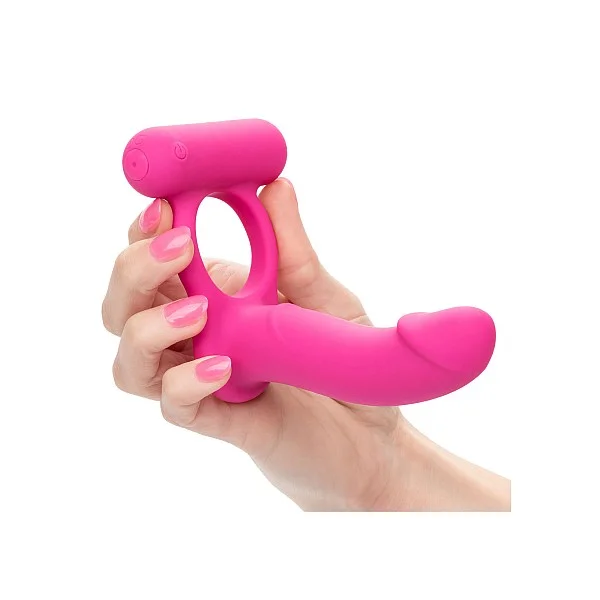 Double Diver - Roze van het merk Couples Enhancers - Vibrerende Cockringen - online bestellen bij Masculum.nl. De discrete online seks-toys en erotisch heren ondergoed winkel voor gay & hetero mannen.