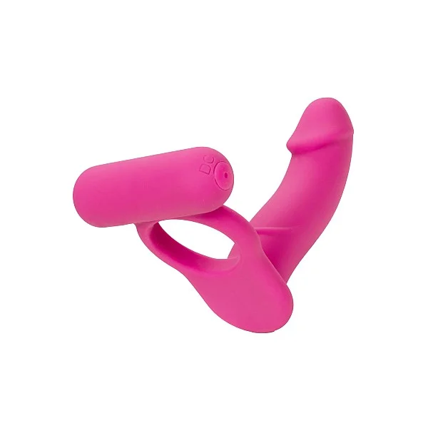 Double Diver - Roze van het merk Couples Enhancers - Vibrerende Cockringen - online bestellen bij Masculum.nl. De discrete online seks-toys en erotisch heren ondergoed winkel voor gay & hetero mannen.