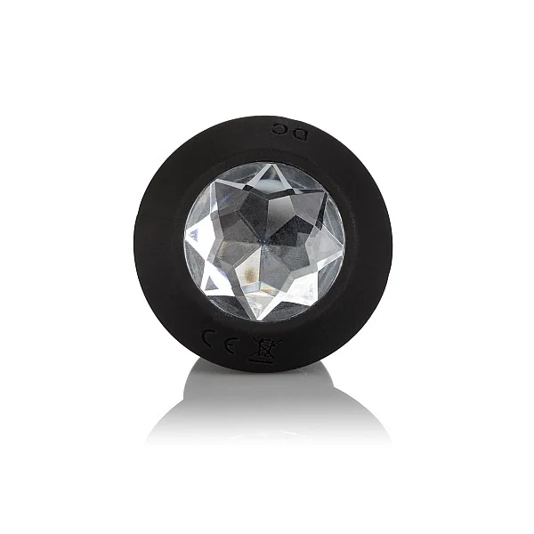 Vibrating Petite Crystal Probe - Zwart van het merk Power Gem - Buttplugs - online bestellen bij Masculum.nl. De discrete online seks-toys en erotisch heren ondergoed winkel voor gay & hetero mannen.