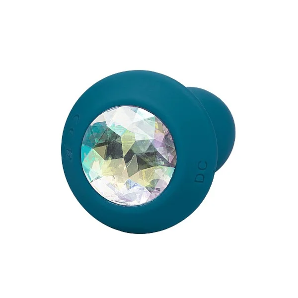Vibrating Petite Crystal Probe - Blauw van het merk Power Gem - Buttplugs - online bestellen bij Masculum.nl. De discrete online seks-toys en erotisch heren ondergoed winkel voor gay & hetero mannen.