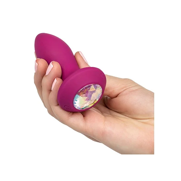 Vibrating Petite Crystal Probe - Paars van het merk Power Gem - Buttplugs - online bestellen bij Masculum.nl. De discrete online seks-toys en erotisch heren ondergoed winkel voor gay & hetero mannen.
