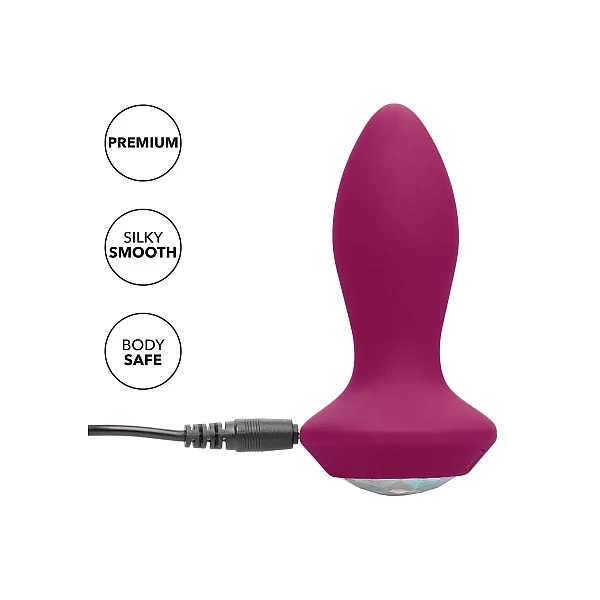 Vibrating Petite Crystal Probe - Paars van het merk Power Gem - Buttplugs - online bestellen bij Masculum.nl. De discrete online seks-toys en erotisch heren ondergoed winkel voor gay & hetero mannen.