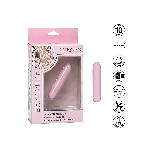 Slay Charm Me - Roze van het merk Slay - Vibrerende Eitjes - online bestellen bij Masculum.nl. De discrete online seks-toys en erotisch heren ondergoed winkel voor gay & hetero mannen.