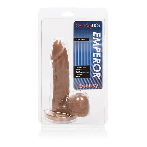 Emperor Ballsy - Caramel huidskleur van het merk Emperor - Realistische Dildo's - online bestellen bij Masculum.nl. De discrete online seks-toys en erotisch heren ondergoed winkel voor gay & hetero mannen.