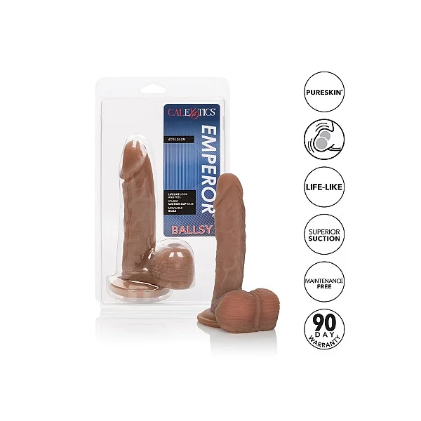 Emperor Ballsy - Caramel huidskleur van het merk Emperor - Realistische Dildo's - online bestellen bij Masculum.nl. De discrete online seks-toys en erotisch heren ondergoed winkel voor gay & hetero mannen.