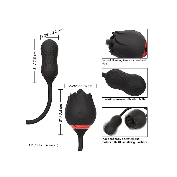 French Kiss Elite Siren - Zwart van het merk French Kiss - Vibrerende Eitjes - online kopen bij Masculum.nl. De discrete online seks-toys en erotisch heren ondergoed winkel voor gay & hetero mannen.