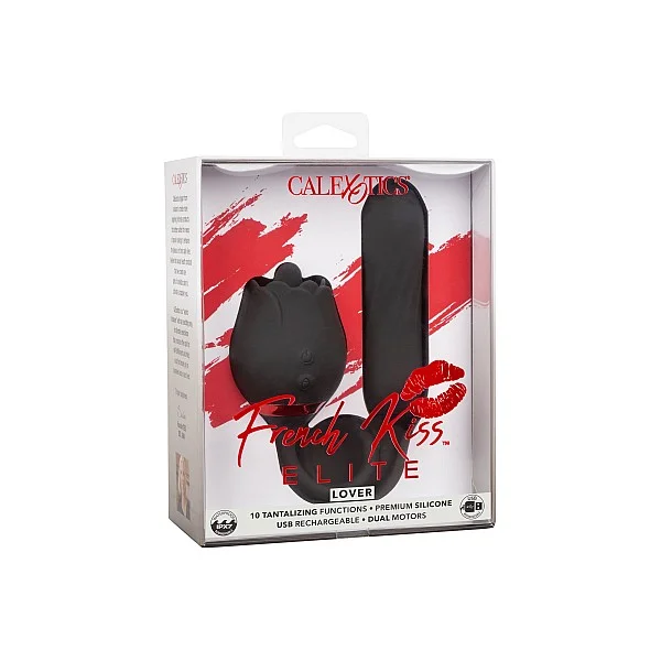 French Kiss Elite Lover - Zwart van het merk French Kiss - Vibrerende Eitjes - online kopen bij Masculum.nl. De discrete online seks-toys en erotisch heren ondergoed winkel voor gay & hetero mannen.