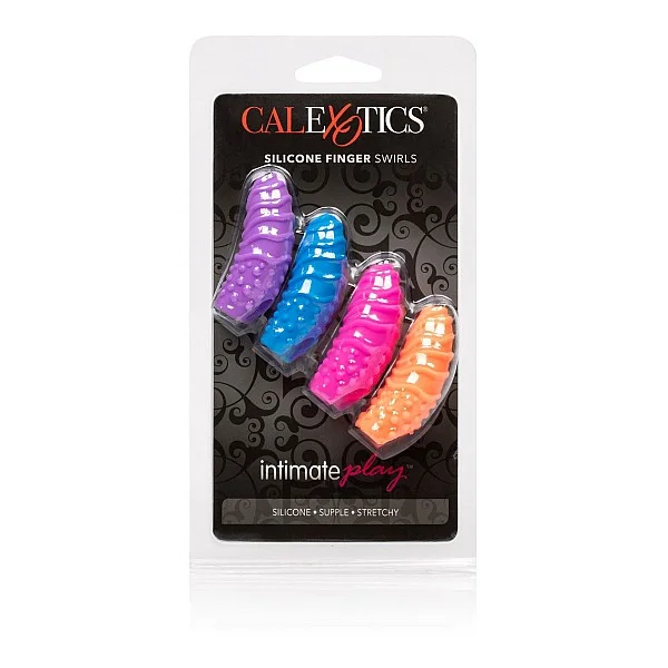 Silicone Finger Swirls - Assortiment van het merk Intimate Play - Vinger Vibrators - online bestellen bij Masculum.nl. De discrete online seks-toys en erotisch heren ondergoed winkel voor gay & hetero mannen.