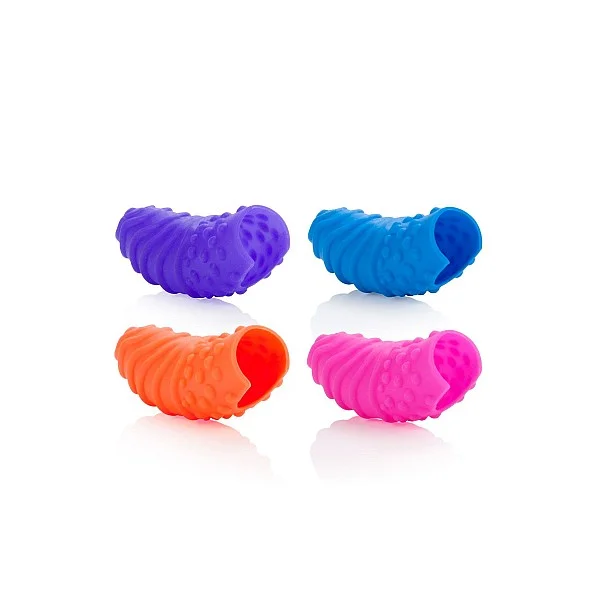 Silicone Finger Swirls - Assortiment van het merk Intimate Play - Vinger Vibrators - online bestellen bij Masculum.nl. De discrete online seks-toys en erotisch heren ondergoed winkel voor gay & hetero mannen.