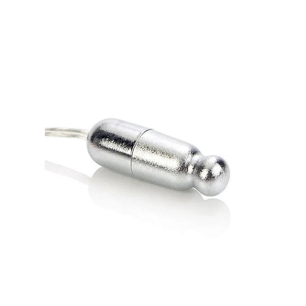 Whisper Micro-Heated Bullet - Zwart van het merk Bullets - Vibrerende Eitjes - online kopen bij Masculum.nl. De discrete online seks-toys en erotisch heren ondergoed winkel voor gay & hetero mannen.