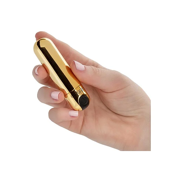 Rechargeable Hideaway Bullet - Goud van het merk Bullets - Vibrerende Eitjes - online bestellen bij Masculum.nl. De discrete online seks-toys en erotisch heren ondergoed winkel voor gay & hetero mannen.