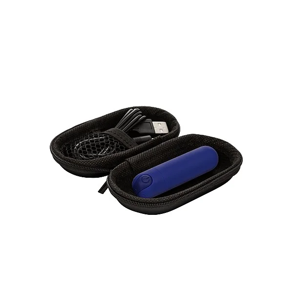 Rechargeable Hideaway Bullet - Blauw van het merk Bullets - Vibrerende Eitjes - online kopen bij Masculum.nl. De discrete online seks-toys en erotisch heren ondergoed winkel voor gay & hetero mannen.