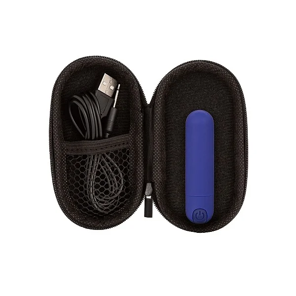 Rechargeable Hideaway Bullet - Blauw van het merk Bullets - Vibrerende Eitjes - online kopen bij Masculum.nl. De discrete online seks-toys en erotisch heren ondergoed winkel voor gay & hetero mannen.