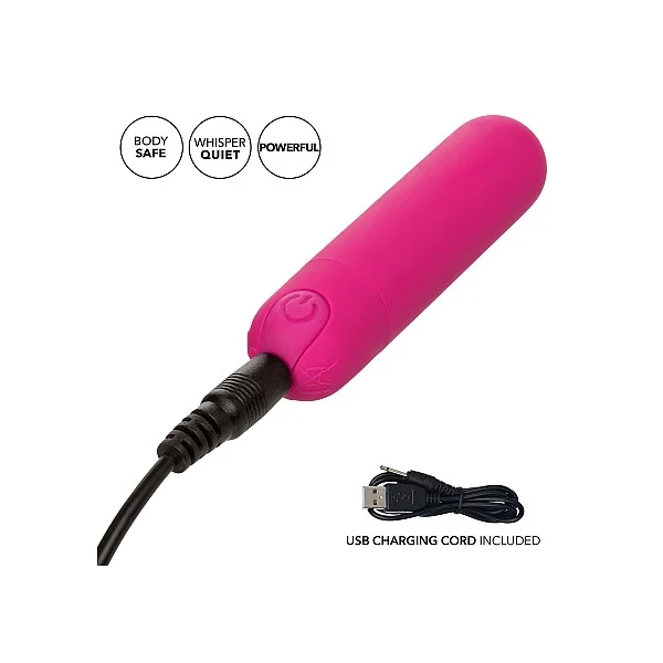 Rechargeable Hideaway Bullet - Roze van het merk Bullets - Vibrerende Eitjes - online bestellen bij Masculum.nl. De discrete online seks-toys en erotisch heren ondergoed winkel voor gay & hetero mannen.