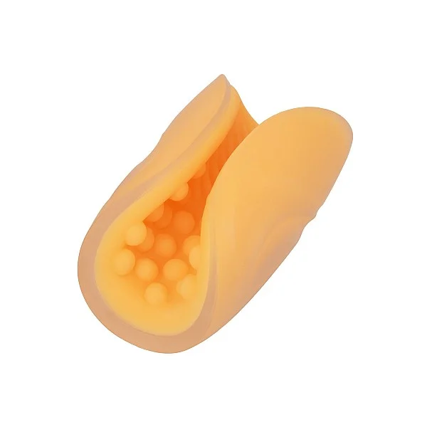 Dual Grip - Oranje van het merk The Gripper - Sleeve Masturbators - online kopen bij Masculum.nl. De discrete online seks-toys en erotisch heren ondergoed winkel voor gay & hetero mannen.