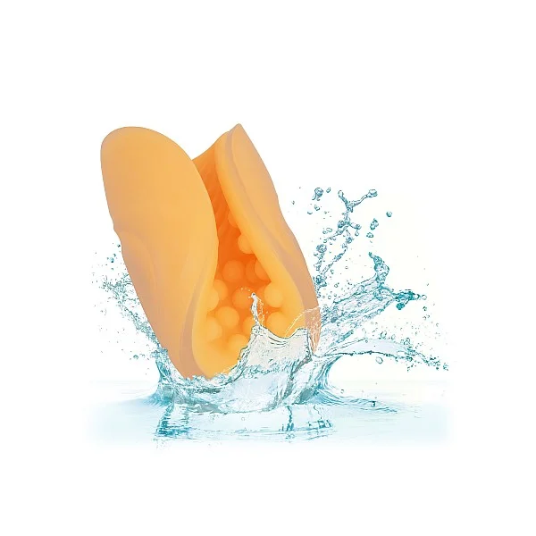 Dual Grip - Oranje van het merk The Gripper - Sleeve Masturbators - online kopen bij Masculum.nl. De discrete online seks-toys en erotisch heren ondergoed winkel voor gay & hetero mannen.