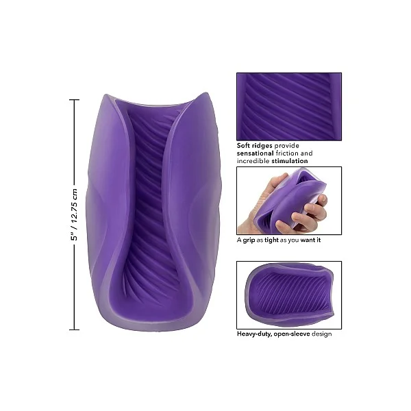 Spiral Grip - Paars van het merk The Gripper - Sleeve Masturbators - online bestellen bij Masculum.nl. De discrete online seks-toys en erotisch heren ondergoed winkel voor gay & hetero mannen.