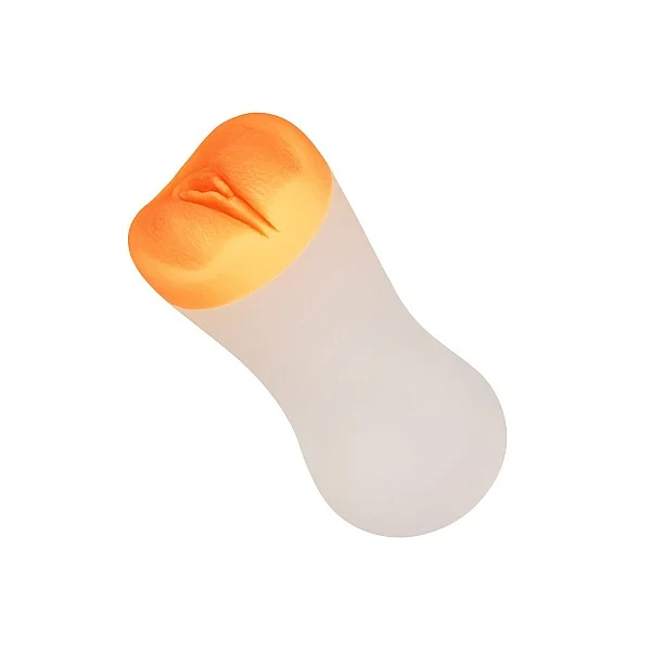 Deep Pussy Grip - Oranje van het merk The Gripper - Kunst Vagina - online bestellen bij Masculum.nl. De discrete online seks-toys en erotisch heren ondergoed winkel voor gay & hetero mannen.