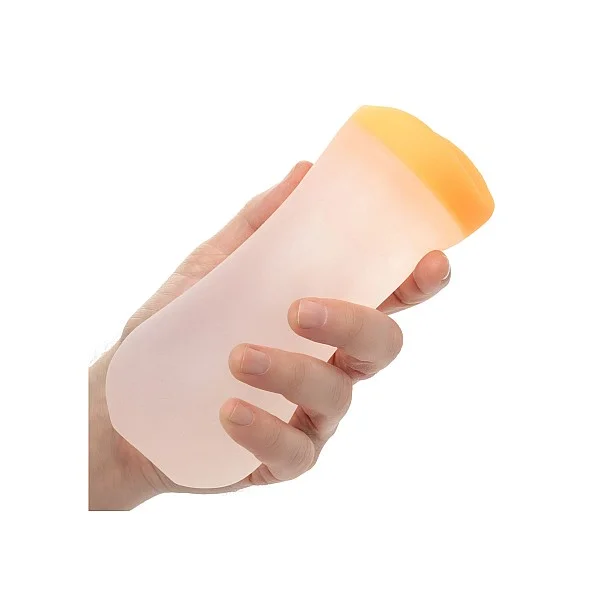 Deep Pussy Grip - Oranje van het merk The Gripper - Kunst Vagina - online bestellen bij Masculum.nl. De discrete online seks-toys en erotisch heren ondergoed winkel voor gay & hetero mannen.