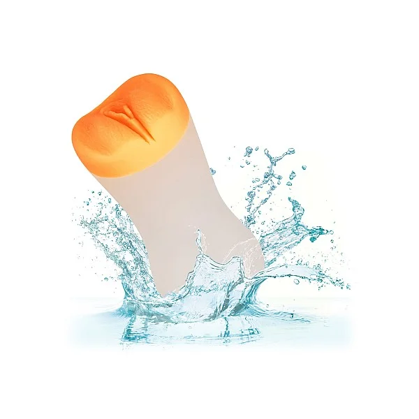 Deep Pussy Grip - Oranje van het merk The Gripper - Kunst Vagina - online bestellen bij Masculum.nl. De discrete online seks-toys en erotisch heren ondergoed winkel voor gay & hetero mannen.