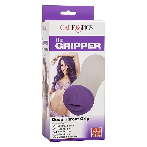 Deep Throat Grip - Paars van het merk The Gripper - Blowjob Simulators - online kopen bij Masculum.nl. De discrete online seks-toys en erotisch heren ondergoed winkel voor gay & hetero mannen.