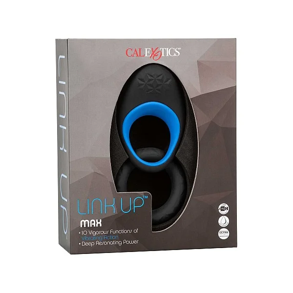Link Up Max - Zwart van het merk Link Up - Vibrerende Cockringen - online bestellen bij Masculum.nl. De discrete online seks-toys en erotisch heren ondergoed winkel voor gay & hetero mannen.