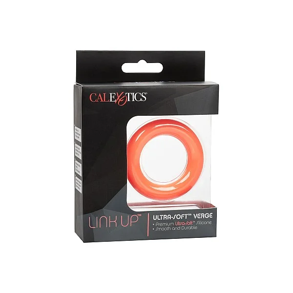 Link Up Ultra-Soft Verge - Oranje van het merk Link Up - Cockringen - online kopen bij Masculum.nl. De discrete online seks-toys en erotisch heren ondergoed winkel voor gay & hetero mannen.