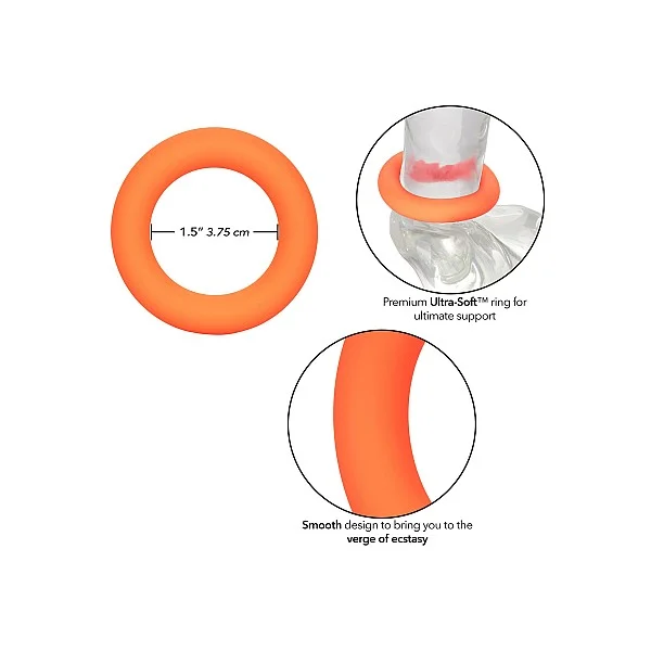 Link Up Ultra-Soft Verge - Oranje van het merk Link Up - Cockringen - online kopen bij Masculum.nl. De discrete online seks-toys en erotisch heren ondergoed winkel voor gay & hetero mannen.