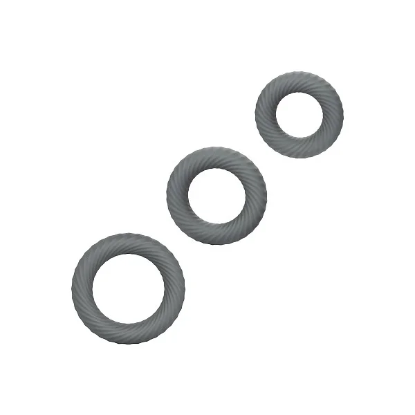 Link Up UltraSoft Ultimate Set - Grijs van het merk Link Up - Cockringen - online kopen bij Masculum.nl. De discrete online seks-toys en erotisch heren ondergoed winkel voor gay & hetero mannen.