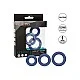 Link Up Ultra Soft Elite Set - Blauw van het merk Link Up - Cockringen - online kopen bij Masculum.nl. De discrete online seks-toys en erotisch heren ondergoed winkel voor gay & hetero mannen.