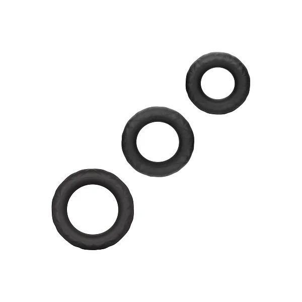 Link Up Ultra Soft Supreme Set - Zwart van het merk Link Up - Cockringen - online bestellen bij Masculum.nl. De discrete online seks-toys en erotisch heren ondergoed winkel voor gay & hetero mannen.