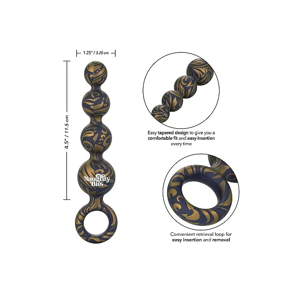 Butt Balls Booty Beads - Paars van het merk Naughty Bits - Anale Kralen - online kopen bij Masculum.nl. De discrete online seks-toys en erotisch heren ondergoed winkel voor gay & hetero mannen.