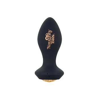 Shake Your Ass Vibrating Butt Plug - Zwart