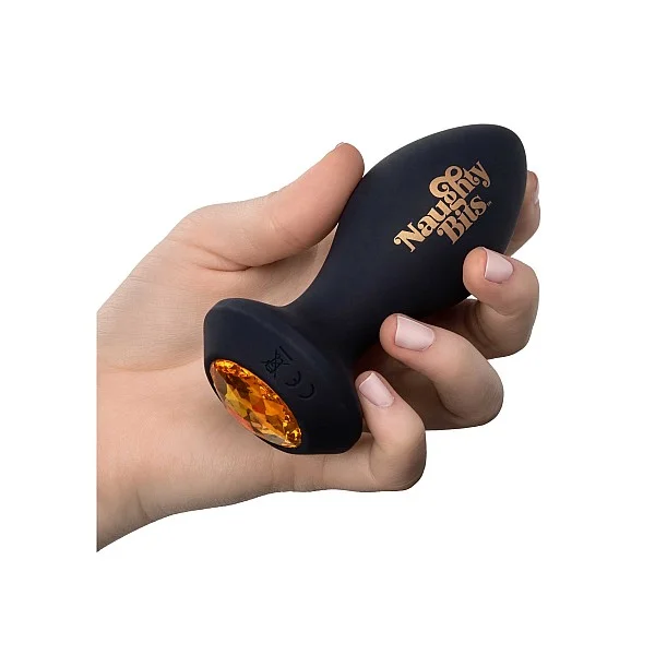 Shake Your Ass Vibrating Butt Plug - Zwart van het merk Naughty Bits - Buttplugs - online kopen bij Masculum.nl. De discrete online seks-toys en erotisch heren ondergoed winkel voor gay & hetero mannen.