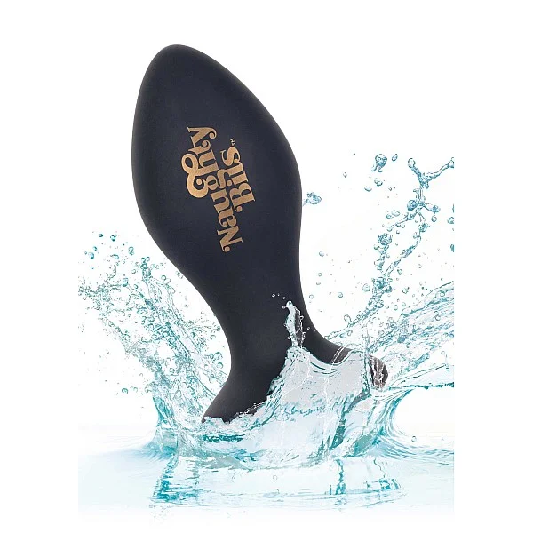 Shake Your Ass Vibrating Butt Plug - Zwart van het merk Naughty Bits - Buttplugs - online kopen bij Masculum.nl. De discrete online seks-toys en erotisch heren ondergoed winkel voor gay & hetero mannen.